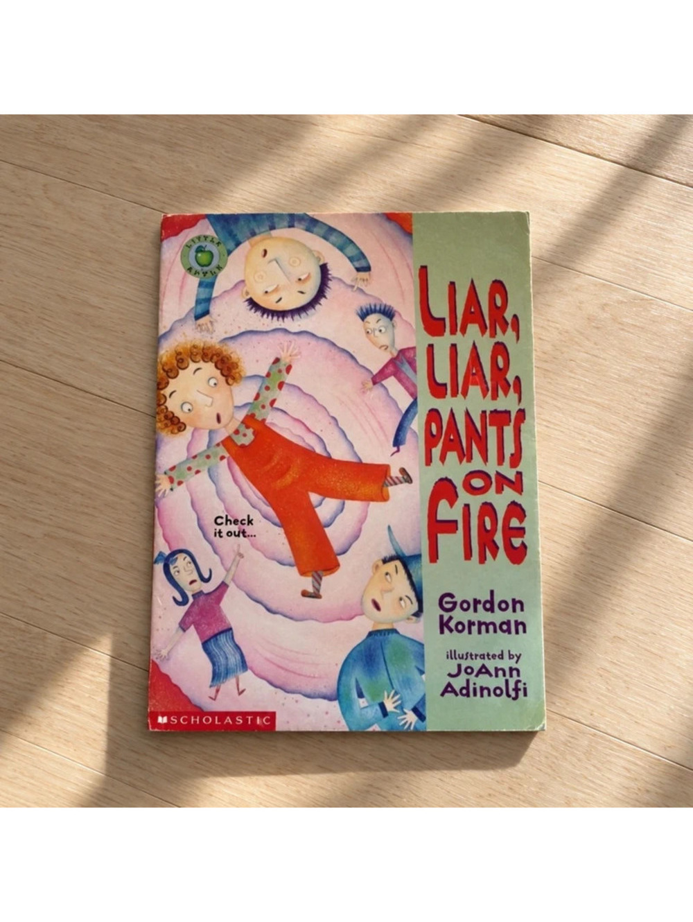 Liar Liar Pants on Fire Gordon Korman Scholastic School Edition